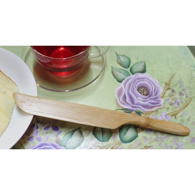 【返璞小居】 鄉村風天然竹木製蛋糕刀/圓柄關刀匙/大餐匙/西餐叉/牛奶匙/糖匙/甜點匙/叉
