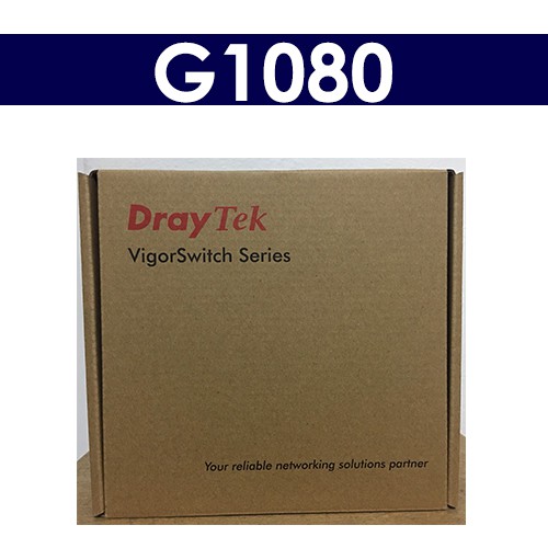 【公司貨 全新可開統編】居易 Vigor Switch G1080 8埠 Gigabit簡易型 交換器
