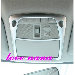 [[娜娜汽車]]Super Sentra aero 專用 前閱讀燈框 ABS烤漆