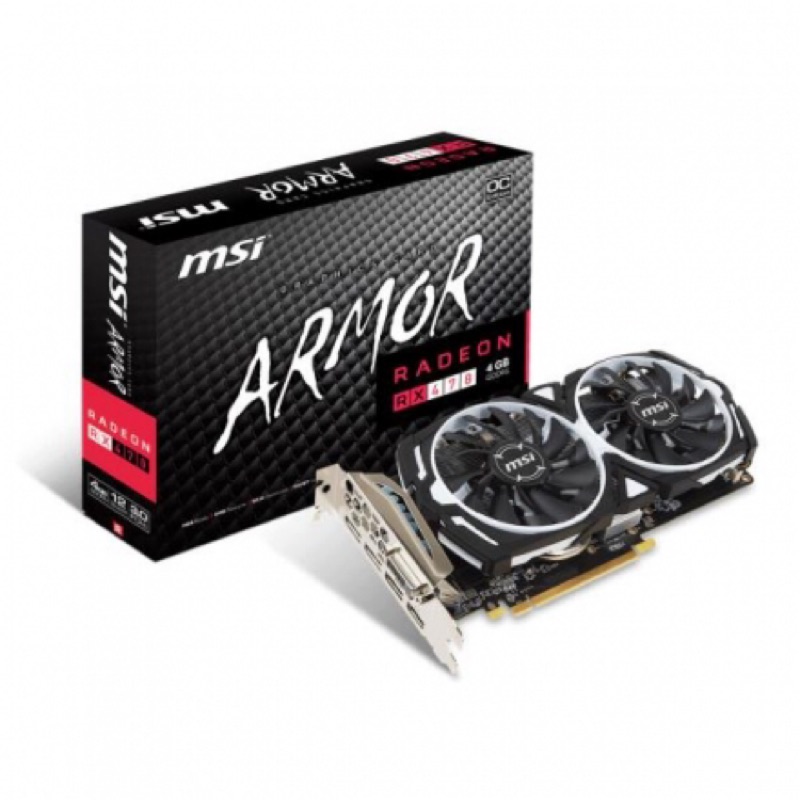 微星MSI Radeon RX 470 ARMOR 4G OC