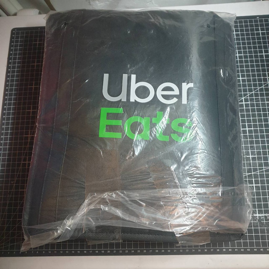 Ubereats/官方/原廠裝/可放6孔杯架/外送保溫袋/外送保溫箱/保溫提袋/foodpanda外送員必備