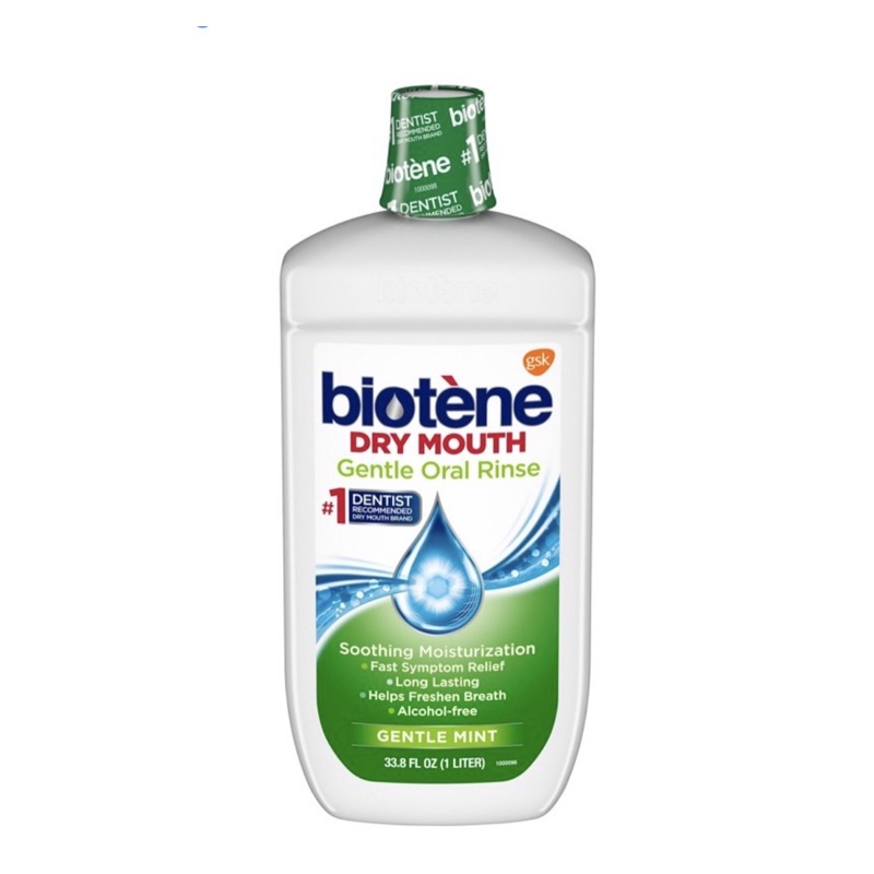 白樂汀漱口水 溫和薄荷 Biotene Dry Mouth Gentle Oral Rinse(1公升）