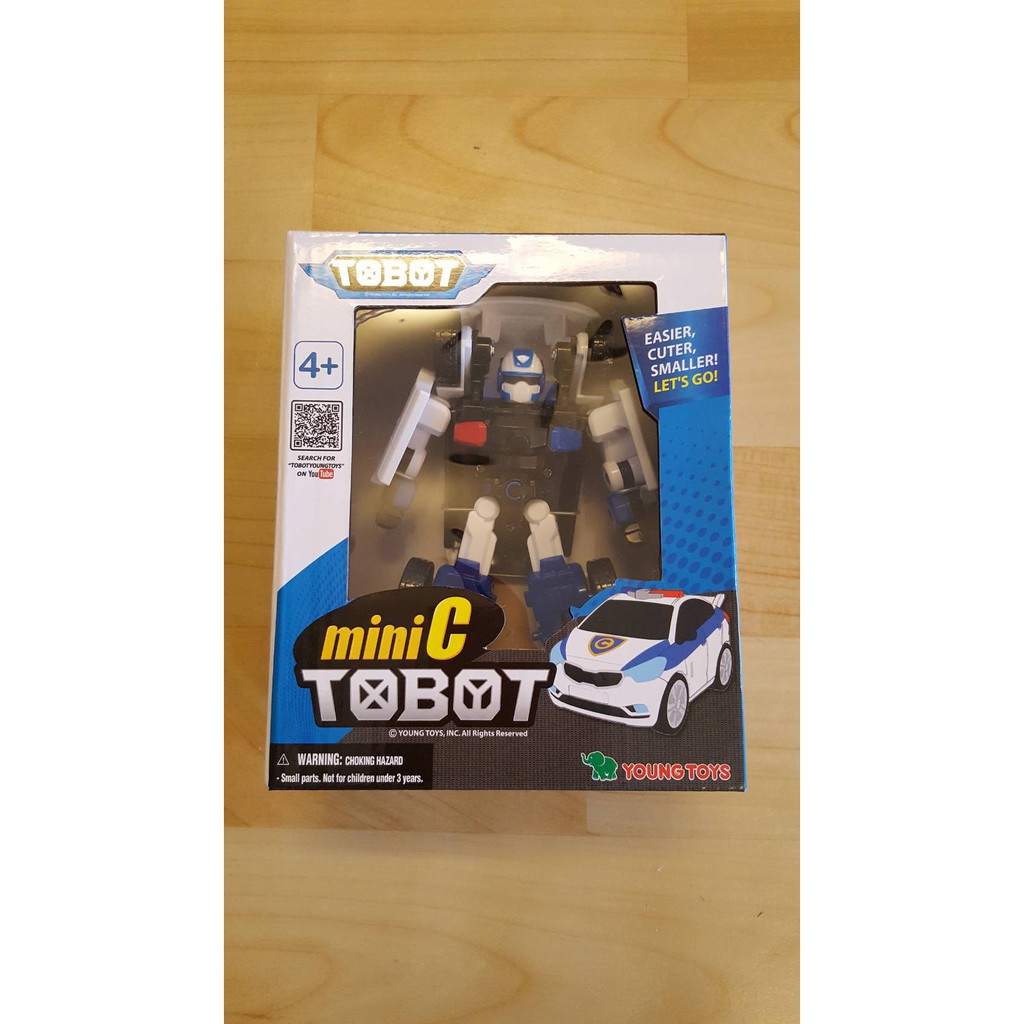 TOBOT 機器戰士 迷你 C mini C【 YT01023】正版麗嬰公司貨