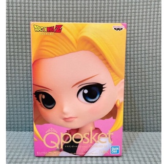 正版現貨《🐲日版金證 七龍珠公仔🐲》七龍珠Z Qposket Q版公仔 18號 Android 18 標準盒