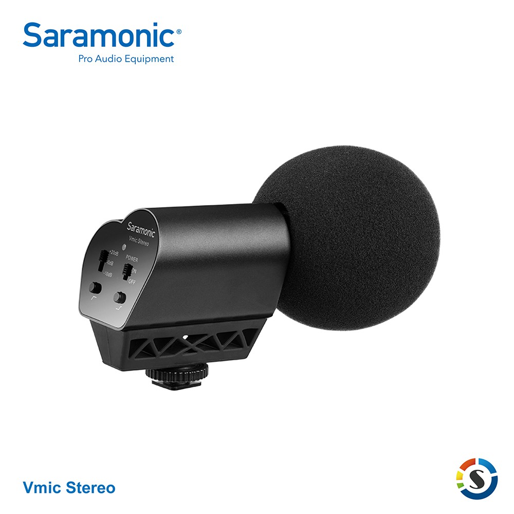Saramonic楓笛 Vmic Stereo 立體聲心形電容式麥克風
