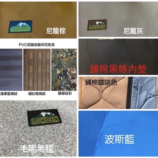 LOWDEN訂製HEIMPLANET Backdoor 4人充氣帳內墊230*230六角地墊