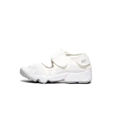 [現貨]沃皮斯 Nike Rift White 休閒 魔鬼氈 忍者鞋 白 中童鞋 大童鞋 322359-111