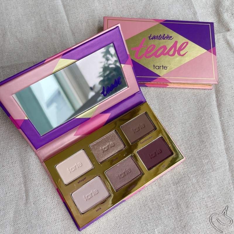 芋泥控 現貨tarte Pro To Go Tease六色眼影盤 Beecost