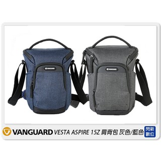 ☆閃新☆Vanguard VESTA ASPIRE15Z 肩背包 相機包 攝影包 背包 灰色/藍色(15Z,公司貨)