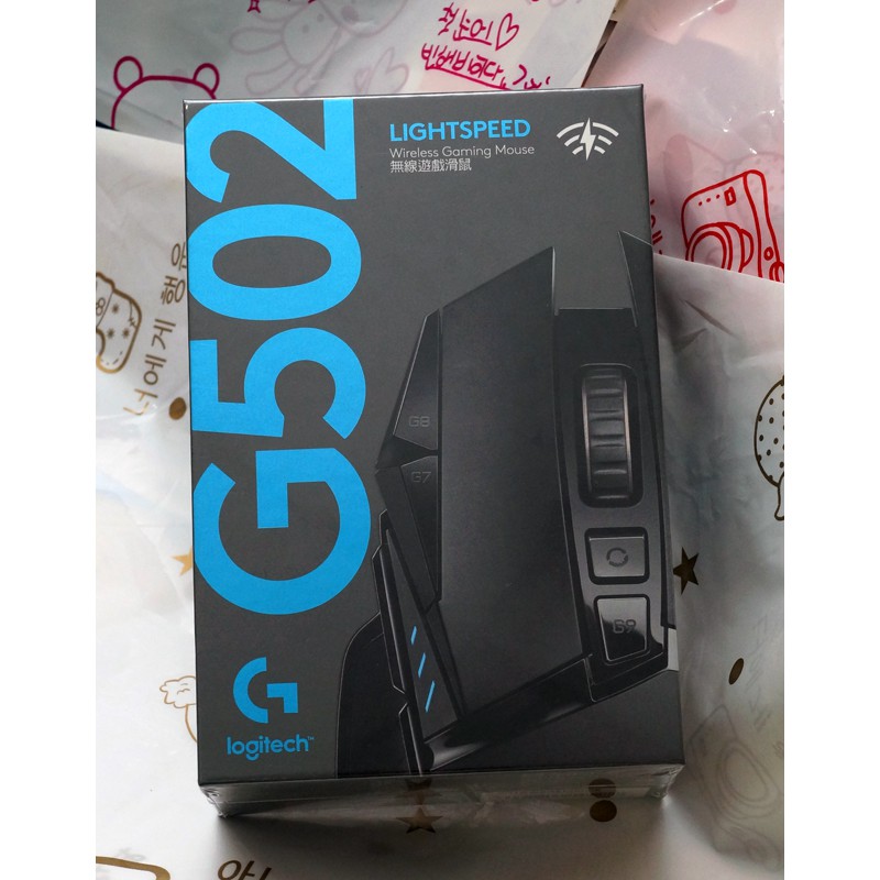 台灣公司貨 ] LIGHTSPEED 羅技 G502 無線遊戲滑鼠 PowerPlay 11個自訂鍵 Logitech