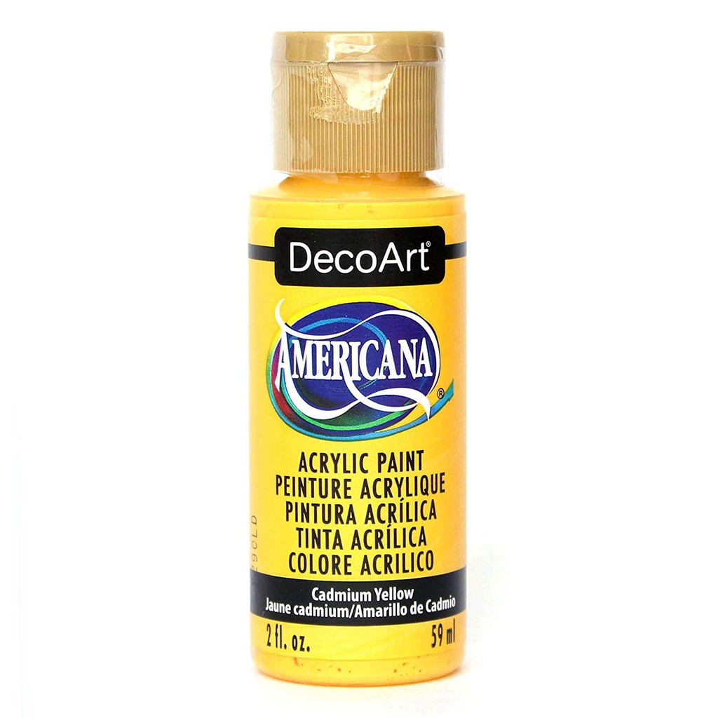 DecoArt 鎘黃色 Cadmium Yellow 59 ml Americana 壓克力顏料 - DAO10 美國