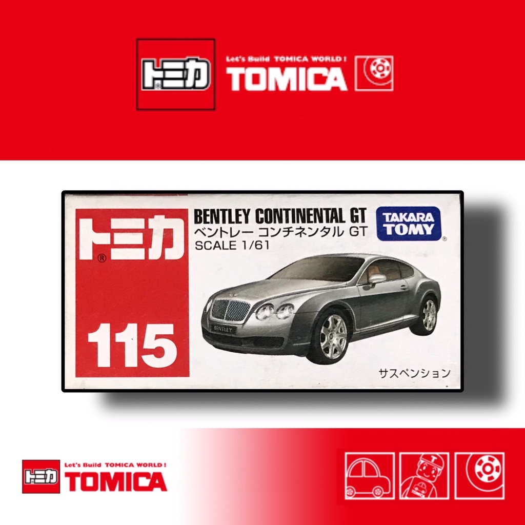 《兩津車庫》TOMICA 多美 NO. 115 BENTLEY CONTINENTAL GT