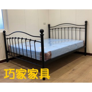 威廉工業風5尺(3.5尺)鐵床台/鐵床/單人床架/雙人床架/工廠直營/含稅開發票/免運含安裝---巧家家具