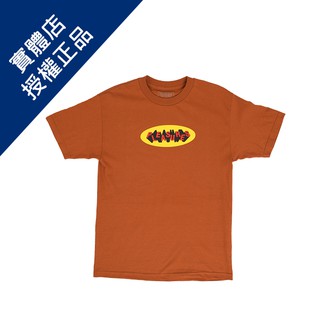 PLEASURES 3D LOGO T-SHIRT TEXAS ORANGE 橘色 3D 短袖T恤 洛杉磯品牌