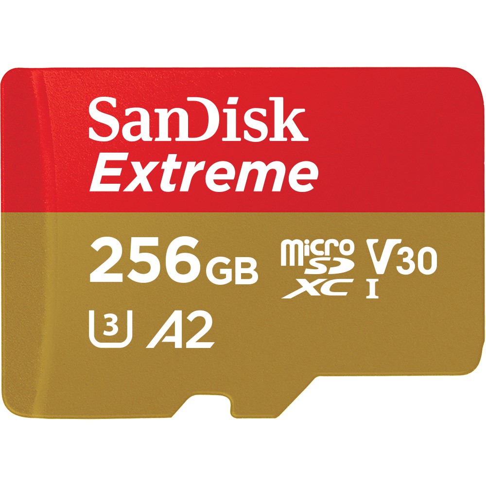 【全新含稅】SANDISK EXTREME microSD UHS-I 256G 讀取160MB 寫入90MB