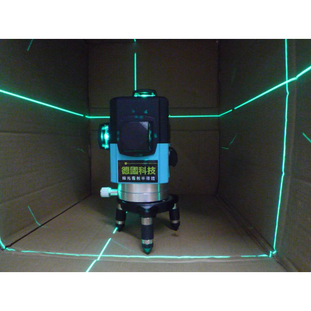 ~金光興修繕屋~德國科技 3D雷射水平儀 (綠光) 4V4H 磨基機 貼磨機 全周式360度 貼壁 手動式 8線