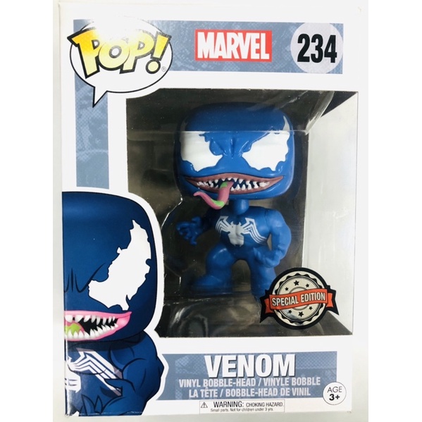 (卡司旗艦）代理版 Funko POP 234 FK14808 限定版 藍色猛毒 Venom Marvel 漫威