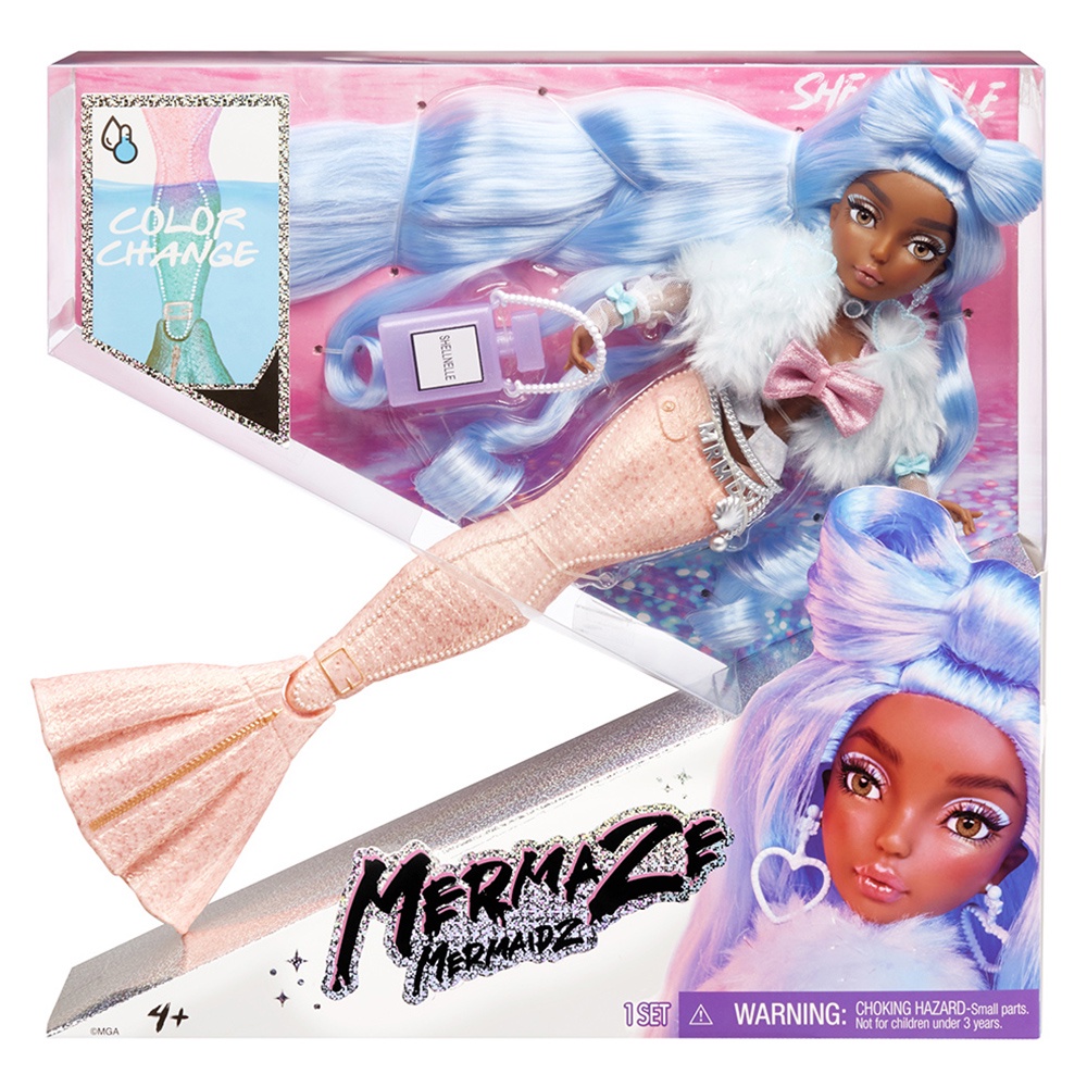MGA Mermaze Mermaidz 時尚人魚變色娃娃 Shellnelle 人魚高中 正版 振光玩具