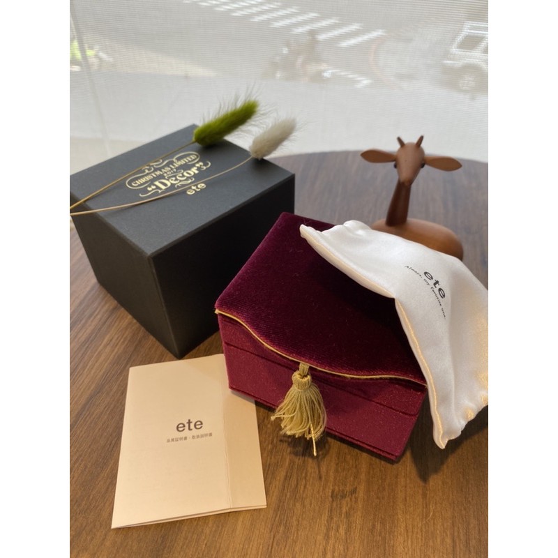 Ete 17年聖誕限定項鍊附限定珠寶盒 最終優惠價 蝦皮購物