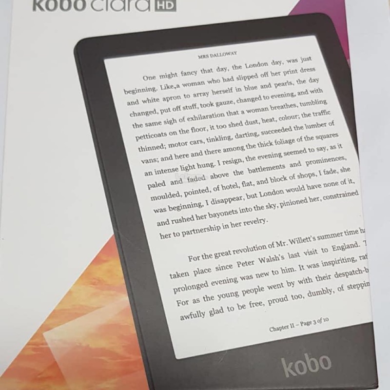 &lt;二手&gt;Kobo Clara HD 6吋電子書閱讀器+原廠配件（含運）