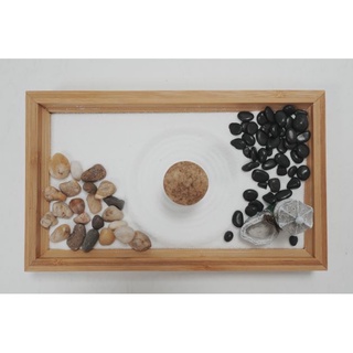小小世界禪園禪意沙盤zen Garden 枯山水療癒沙盤diy 蝦皮購物