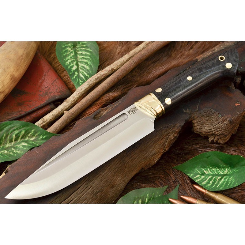 預購 Bark River Knives: Vidarr Black Canvas Micarta 兩把