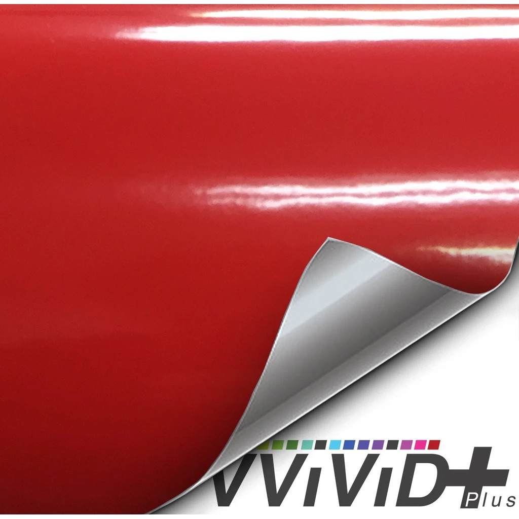 現貨 VVIVID 加拿大 亮面法拉利紅 鑄造膜 改色膜 貼膜 包膜 膜料 汽車貼膜 汽車包膜 包膜材料 車身貼膜
