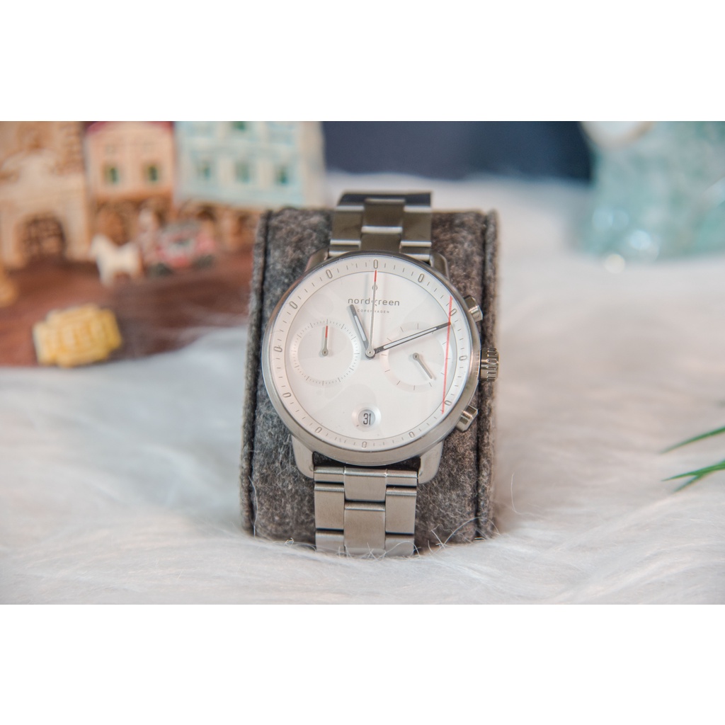 Nordgreen 北歐極簡．丹麥設計經典手錶 PIONEER 白錶盤