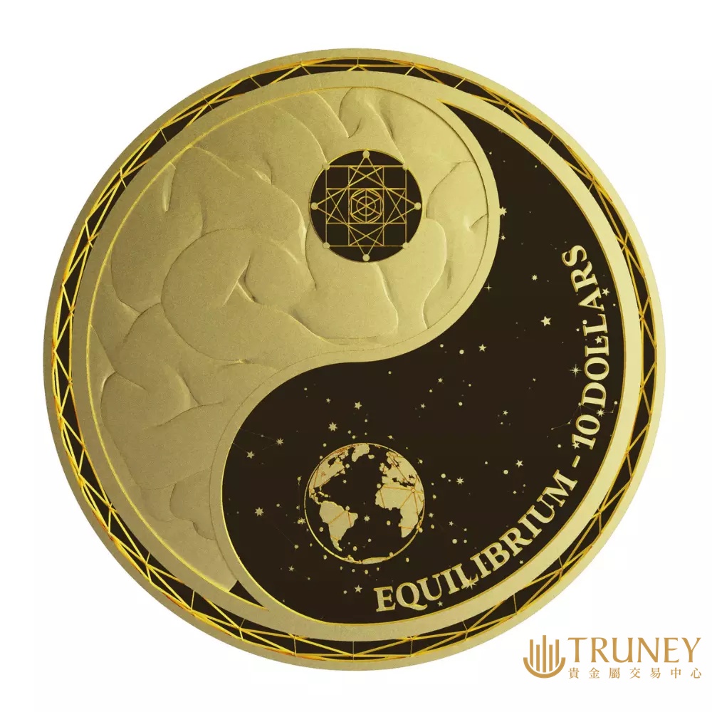 【TRUNEY貴金屬】2022托克勞太極金幣1/10盎司 / 約 0.8294台錢