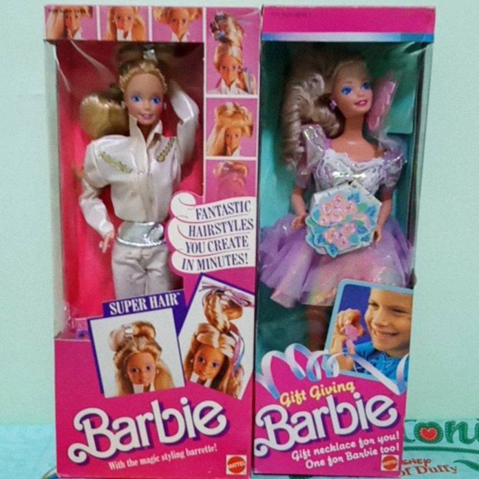  現貨 全新 古董 芭比 Super Hair 1986 Gift Giving 1988 Barbie
