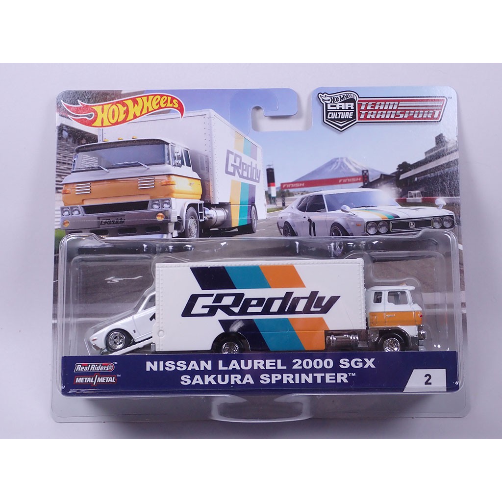 hot wheels team transport nissan laurel