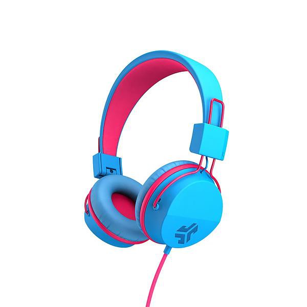 JLab JBuddies Studio兒童安全耳罩式耳機/ 淺藍粉 eslite誠品