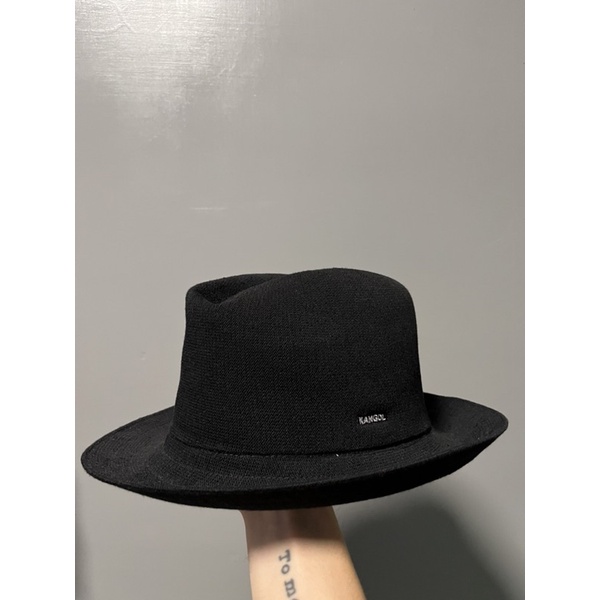 KANGOL BAMBOO GENT 黑色紳士帽