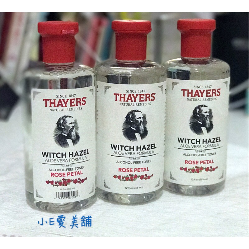 現貨不用等！美國THAYERS金縷梅玫瑰化妝水