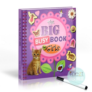 女孩貼紙遊戲👸Busy Book for Girls💃迪士尼公主筆記仙子公主美人魚🎠閃亮魔法朋友【臺灣現貨✦當日出貨】