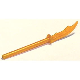 【小荳樂高】LEGO 珍珠金色 混透明橘色 薙刀/長刀 41159pb02 6267178