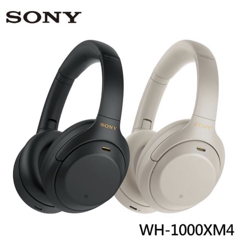 SONY 無限藍芽降噪耳罩式耳機 WH-1000XM4