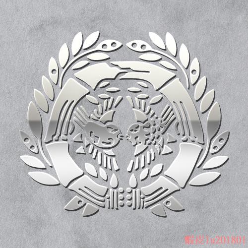 戰國basara 40種戰國家紋家徽貼金屬貼手機貼a 199 蝦皮購物