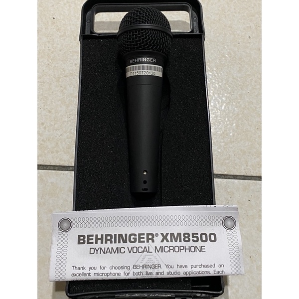 二手BEHRINGER XM8500動圈式麥克風