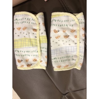 Hoppetta 蘑菇/背巾口水巾/揹帶口水巾/安全帶/口水巾/日本/二手/近全新