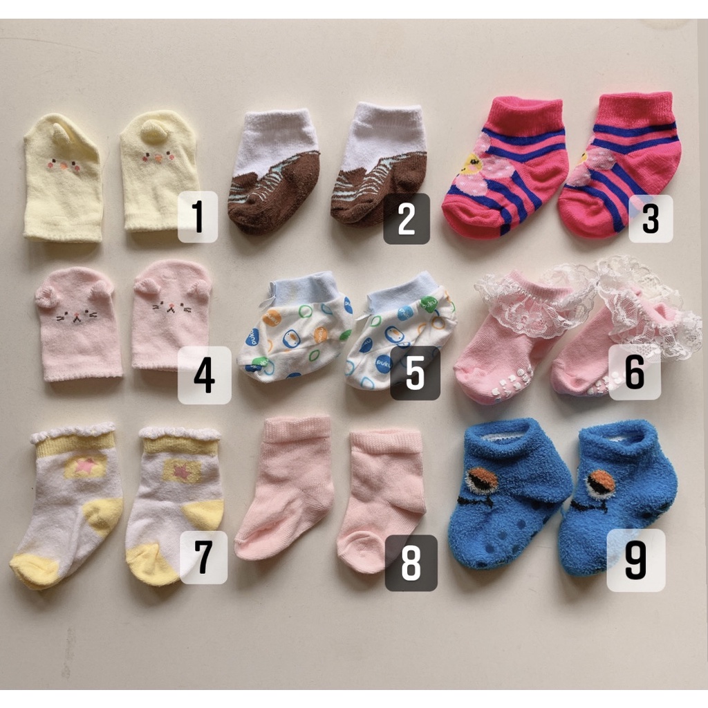 (全新/二手) 寶寶襪子 新生兒 嬰兒 造型襪子