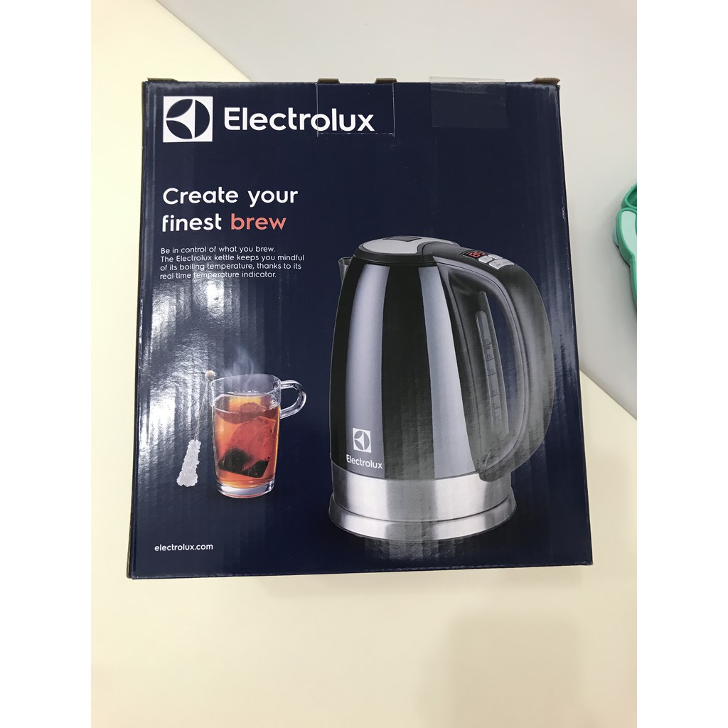 伊萊克斯Electrolux EEK7700K 智慧溫控電茶壺 1.7L 曜石黑 快煮壺 溫控 電茶壺