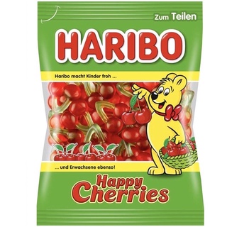 德國原裝Haribo Cherries快樂櫻桃軟糖 200g