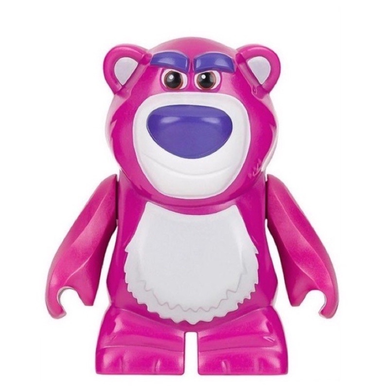 LEGO人偶 lotso1熊抱哥 玩具總動員系列