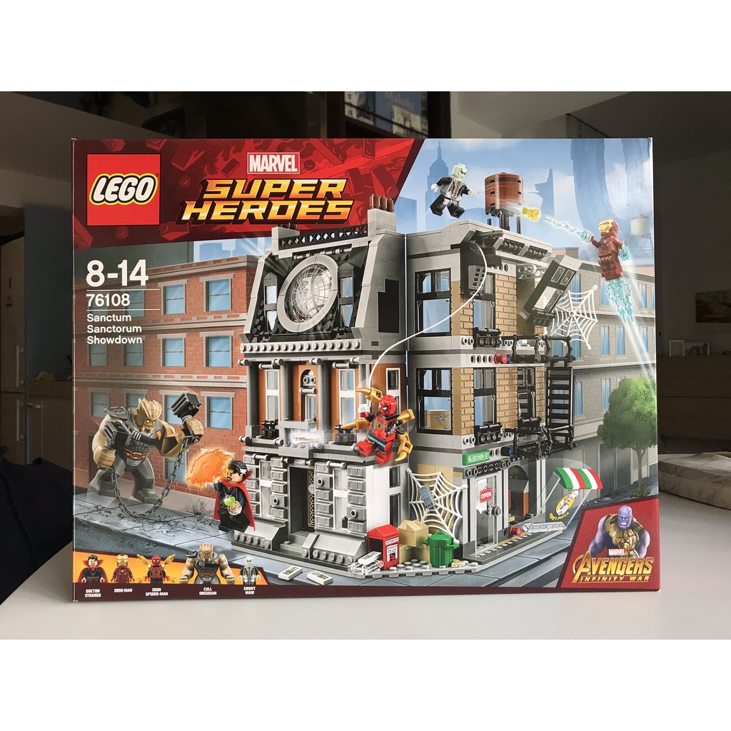 LEGO Marvel Sanctum 76108 鋼鐵人 奇異博士 (已拆無缺件)