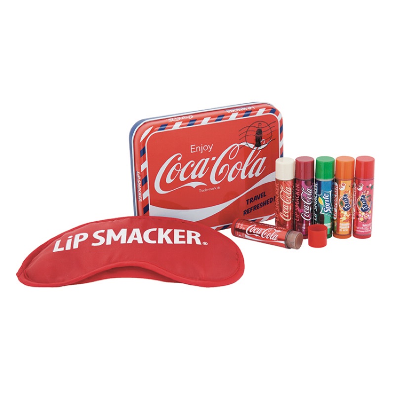 Lip Smacker® 可口可樂經典鐵盒護唇膏套組