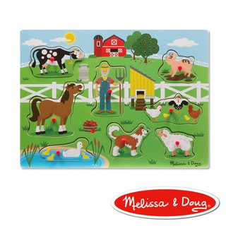 美國瑪莉莎 Melissa & Doug 聲音拼圖 - 英文童謠 , 王老先生的農場