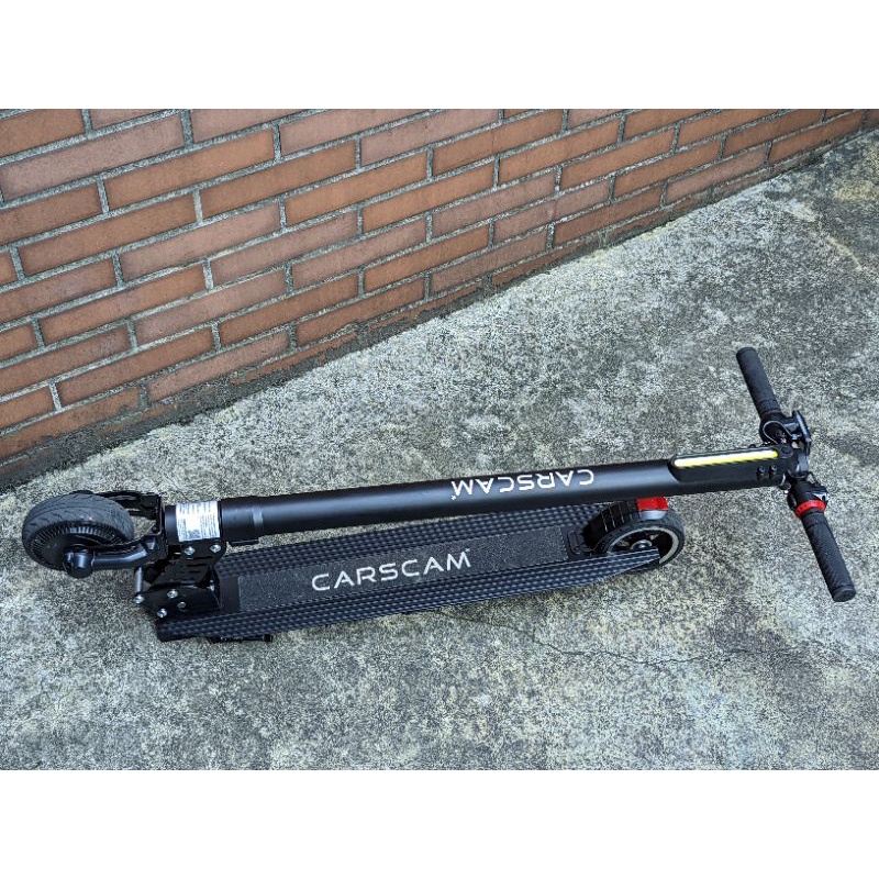 CARSCAM LED大燈鋁合金5.5吋智能折疊電動滑板車
