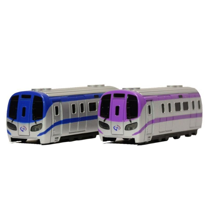 桃園捷運 立體列車 一卡通 2周年限定 藍色普通車
