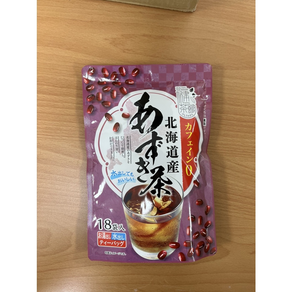 日本 健茶館 北海道紅豆茶 (18袋入) 108g 紅豆茶